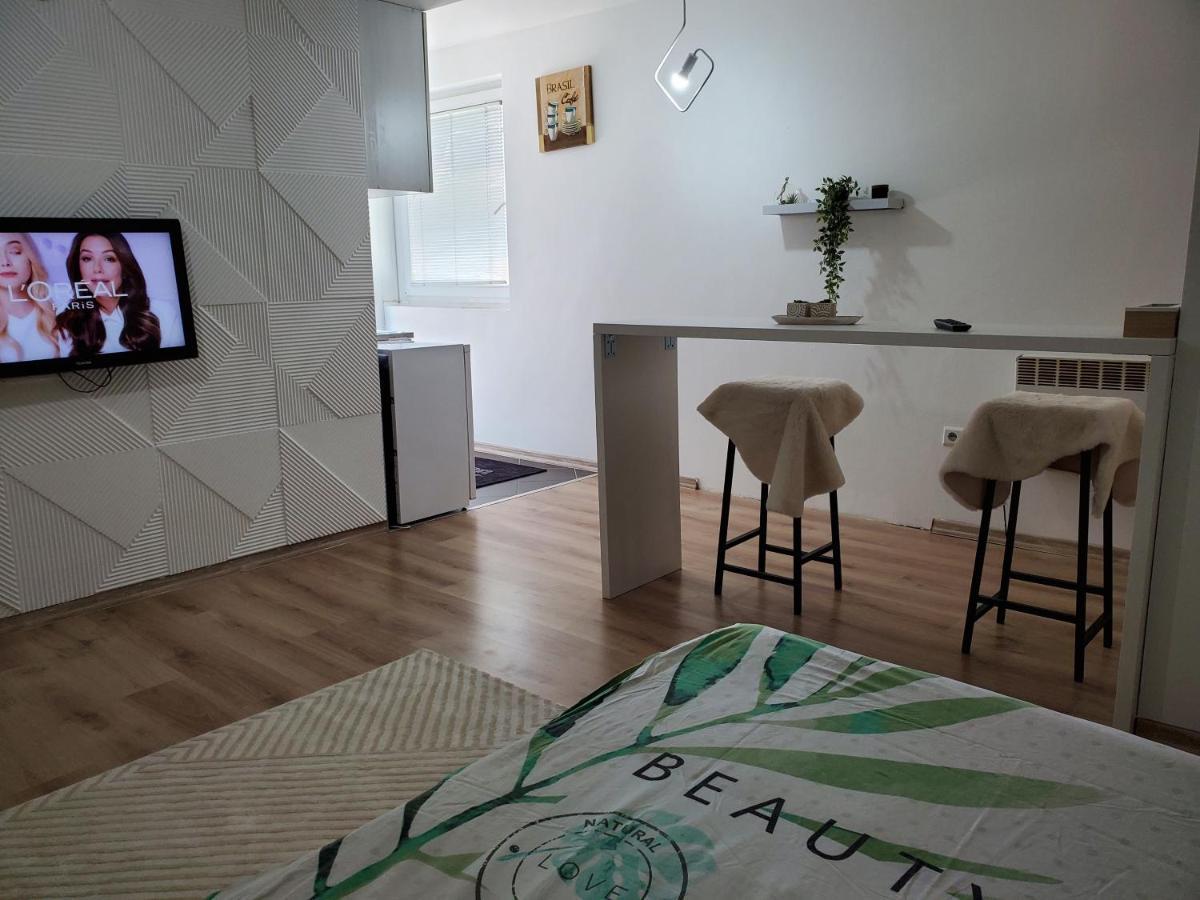 Sleep And Drive White Apartment Sarajevo Luaran gambar